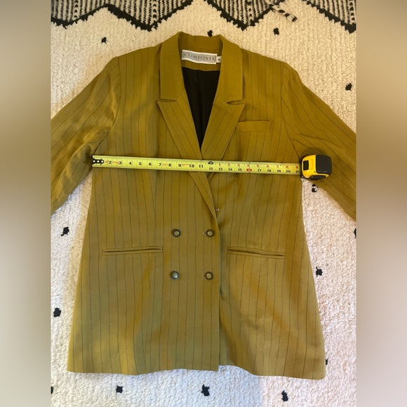 Vintage Componix mustard blazer jacket! - Picture 6 of 6